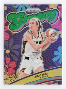 2024 Panini WNBA Prizm Groovy Green #3 LEXIE HULL Fever Basketball Card - Picture 1 of 3