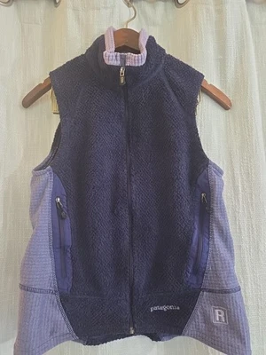 Chaleco Patagonia Active para mujer pequeño serie R chaleco polar púrpura  Foto 1 de 4