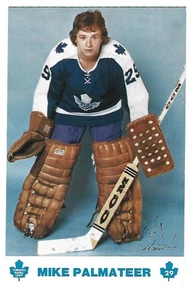 RARE 1976/77 MIKE PALMATEER POST CARD - PRE ROOKIE CARD NM/MT !! - Picture 1 of 1