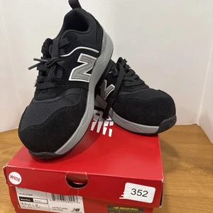 New Balance Industrial Work Sneaker Stahlkappe Antirutsch Schwarz Damen 6,5 Weite - Bild 1 von 11