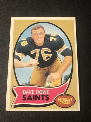 1970 Topps Dave Rowe #101 Rookie RC EXMT - Image 1 of 2