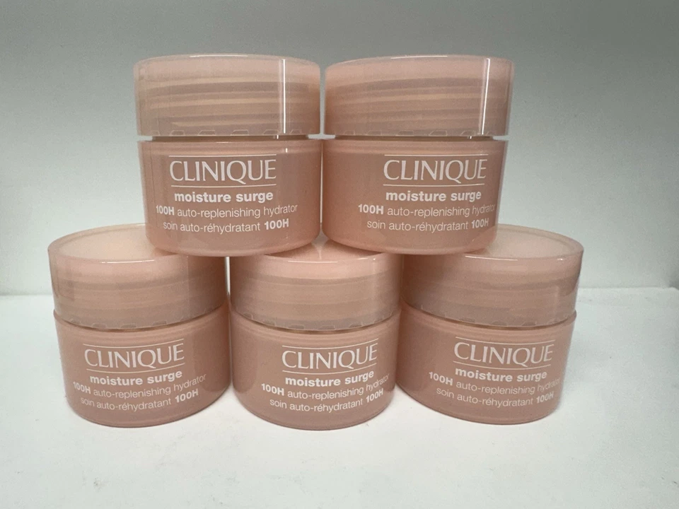5 Clinique Moisture Surge 100H Auto-Replenishing Hydrator .5 oz/15 ml ea=2.5 OZ - Image 1 of 2