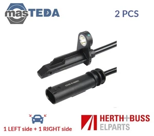 70660157 ABS WHEEL SPEED SENSOR PAIR FRONT HERTH+BUSS ELPARTS 2PCS NEW - Picture 1 of 6