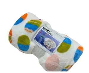 NEW Room Essentials Colorful Eggs Plush Throw Blanket 50" X 60" - Picture 1 of 3
