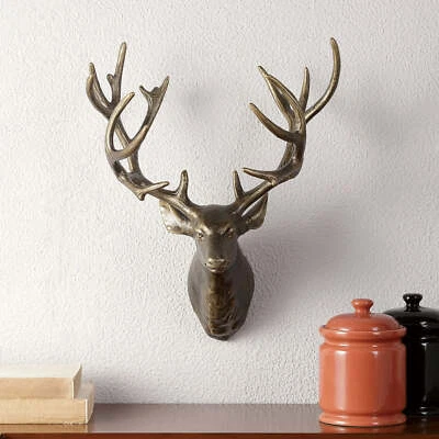 17"H Large Deer Head Wall Decor - Image 1 of 4
