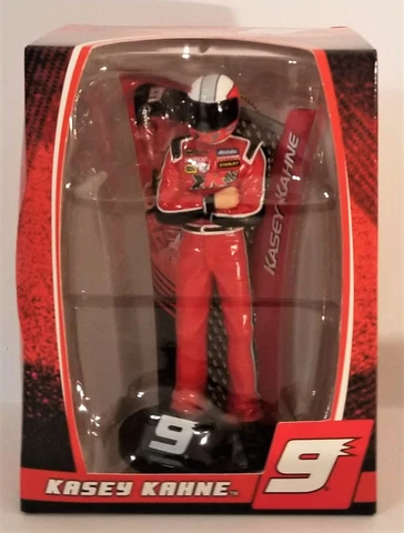 Kasey Kahne #9 Gillett Figure and Stand NASCAR Collectible Ornament Trevco 2008 Cover
