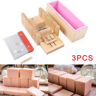 Soap Cutter Set Wood Molds Tool For Soap Making Loaf Cutting Bar Cutter Kit NEW - Image 1 of 4