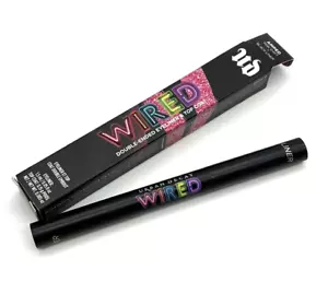 Urban Decay Wired Double Ended Eyeliner & Top Coat AMPED pink shift black liner - Picture 1 of 6