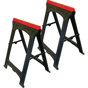 Faithfull Folding Plastic Trestles Pack of 2 - Picture 1 of 1