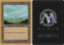 Plains - 4th Edition Trees - Shawn Hammer Regnier - 1996 ~ Near Mint Pro Tour MT