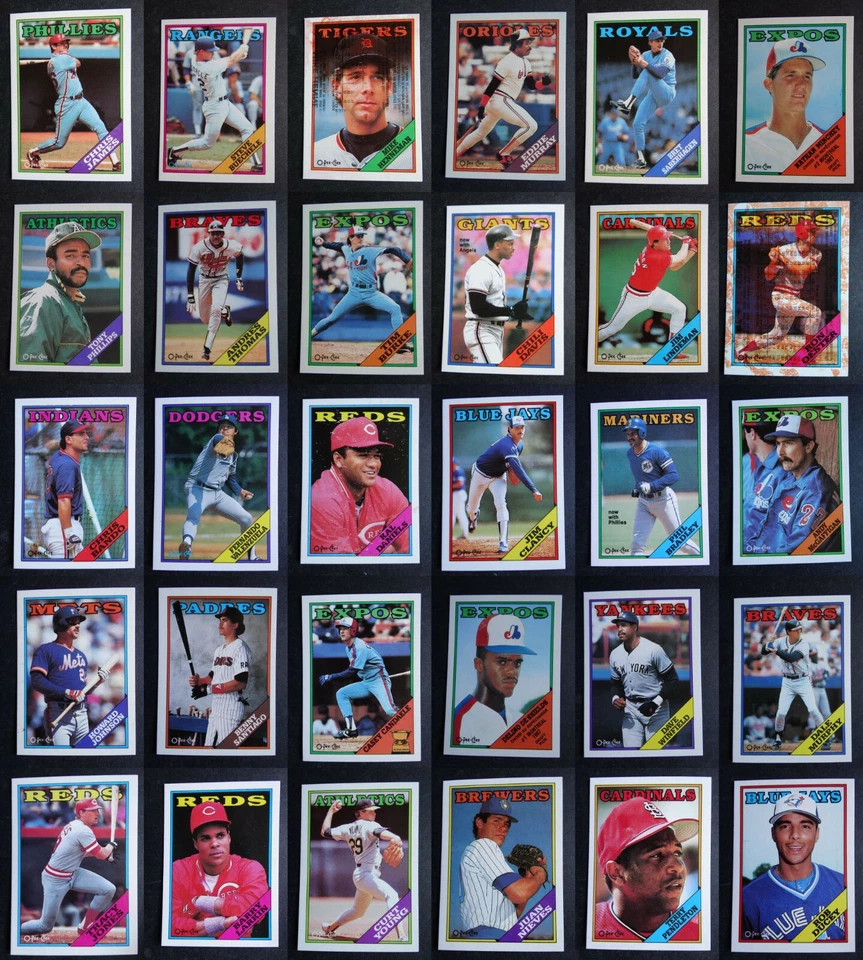 1988 O-Pee-Chee OPC Baseball Cards Complete Your Set U You Pick 1-200 - Image 1 of 1
