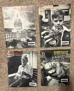 LOT of (4) West Virginia Goldenseal Magazines 1982 SET - WV Life & History - Imagen 1 de 2