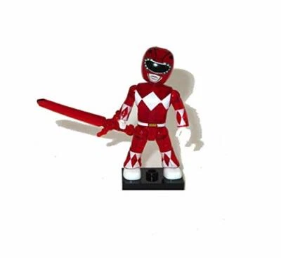 Mega Construx Saban's Power Rangers Series 1 : Translucent Red Ranger - Image 1 of 2