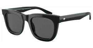 Giorgio Armani 8171 49 5875B1 Black Sunglasses Lens Dark Grey Sunglasses