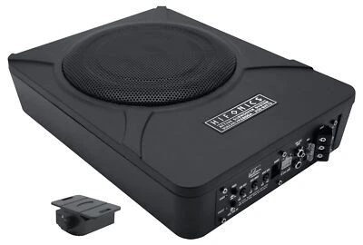 Hifonics VRX1000A 25cm Aktiv-Untersitz Subwoofer Tiefton Bass Teller 300 Watt - Bild 1 von 3