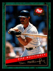 1994 Post Cereal Don Mattingly  #2 New York Yankees NM-MINT