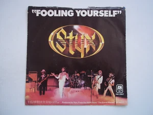 STYX Fooling Yourself (Angry Young Man) / The Grand Finale 45 RPM 7" Record 1977 - Picture 1 of 7