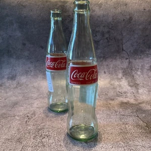 Coca Cola Made in Mexico 12oz. Set of 2 Glass Bottles Mexican Coke 2021 - Picture 1 of 8
