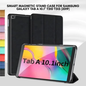Smart Magnetic Stand Case For Samsung Galaxy Tab A 10.1 T510 T515 (2019) - Picture 1 of 20