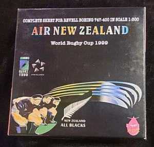 AIR NEW ZEALAND BOEING 747 400-1:500 World Rugby Cup 1999-ZK-NBW Old Store Stock - Picture 1 of 6