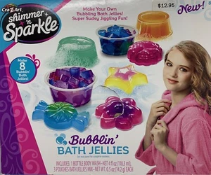 Jillas artesanales de baño burbujeante y chispas Cra Z Art, nueva caja de daños - Imagen 1 de 4