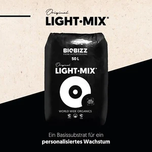 Biobizz 50 l Light-Mix organische Pflanzerde mit Perlite Grow Erde Blumenerde - Bild 1 von 5