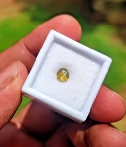 0.95 Carat Natural Chrysoberyl Cat’s Eye – Ceylon  Cabochon Gemstone jewellery - Picture 1 of 10