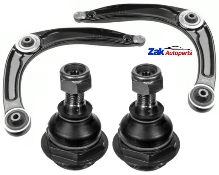 FOR CITROEN C4 2 FRONT LOWER SUSPENSION CONTROL ARM ARMS BUSHES BALL JOINTS PAIR - Image 1 of 1