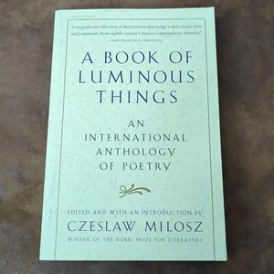 A Book of Luminous Things An International Anthology of Poetry, C. Milosz ed PB - Bild 1 von 7