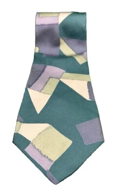 Corbata Carlo Palazzi Studio Patches Diseño 100% Seda Hombre Usada en Excelente Condición Foto 1 de 3