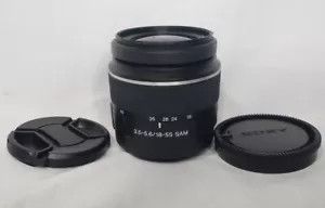 Sony SAL-1855 18-55mm f/3.5-5.6 DT AF Zoom Lens for Alpha & Minolta Digital SLRs - Picture 1 of 4