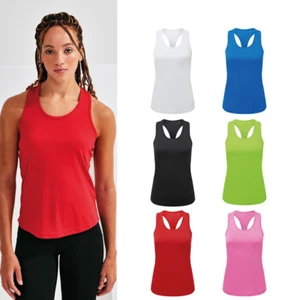 TriDri Women's Recycled Performance Slim Racerback Vest TR527 - Polyester Fabric - Picture 1 of 17
