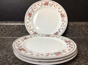 4 Sheffield Anniversary Fine China Made In Japan 10 1/4" Dinner Plate 21 - Picture 1 of 6
