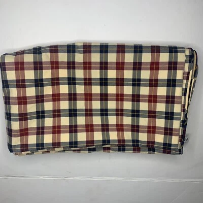 "Funda nórdica Ian Maxwell Inc Williamsburg a cuadros Ridgewood azul marino tamaño queen 90x84""" Foto 1 de 4