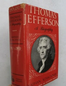 US Politics Government Presidents Thomas Jefferson A Biography Illus. DJ 1957 - Picture 1 of 4