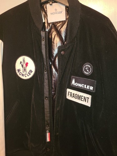 Giacca bomber Moncler x frammento taglia XL