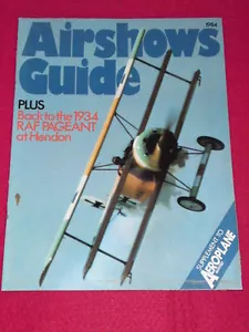 AEROPLANE - AIRSHOWS GUIDE 1984 12pp - Imagen 1 de 1