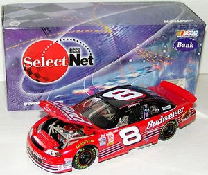 99 Dale Earnhardt Jr #8 Budweiser Chevy Acción RCCA 1:24 Banco Edición Limitada - Imagen 1 de 4