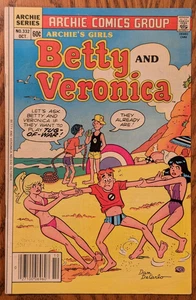 Archie's Girls Betty & Veronica  Issue 332 - Dan Decarlo Swimsuit Cover - Mid - Picture 1 of 10