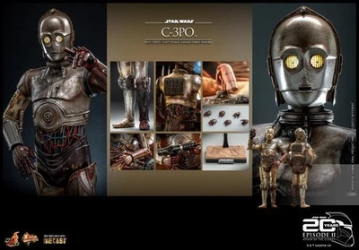 In Stock New Hot Toys MMS650D46 STAR WARS II: ATTACK OF THE CLONES 1/6 C-3PO Toy - Image 1 of 4