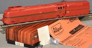 Liliput 10501 große Dampflok BR 05 001 DR rot Olympialok DC sehr gut OVP H0 - Picture 1 of 1