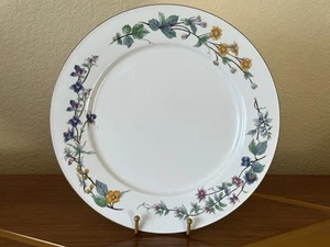 WOODHILL by Citation Round Floral Serving China Stoneware Platter 12” - Picture 1 of 4