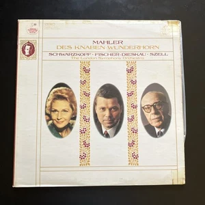 MAHLER-DES KNABEN WUNDERHORN-FISCHER-SZELL-ORIGINAL ANGEL S-36547 STEREO VINYL - Picture 1 of 3