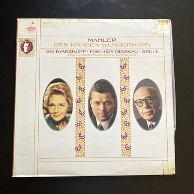 MAHLER-DES KNABEN WUNDERHORN-FISCHER-SZELL-ORIGINAL ANGEL S-36547 STEREO VINYL Foto 1 de 3