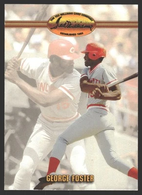 George Foster #29 1993 Ted Williams Cincinnati Reds - Image 1 of 2