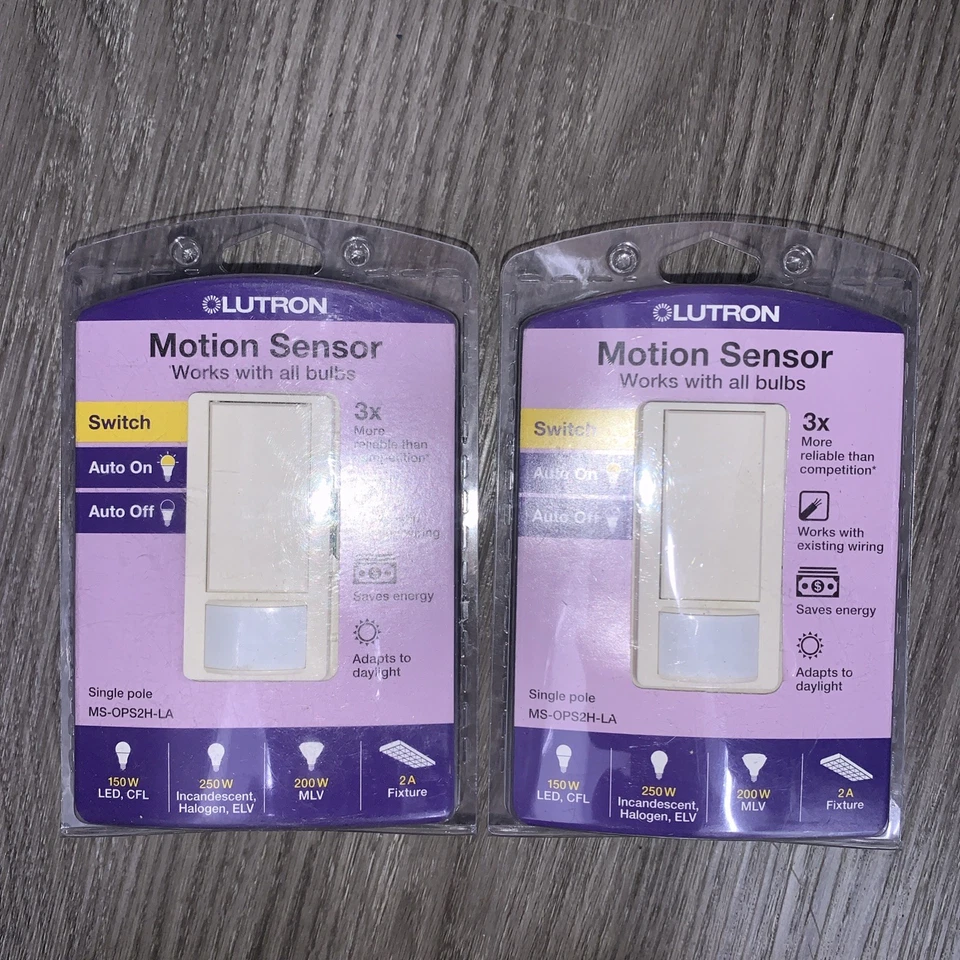 Lutron MSOPS2HLA Maestro Occupancy Sensor Switch - Almond