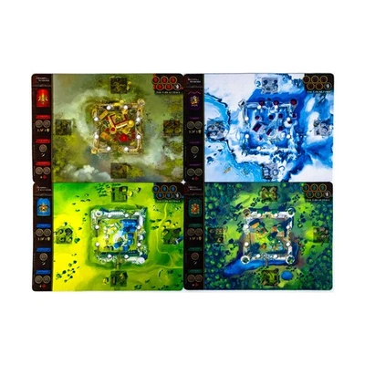 Grey Fox Board Games After the Empire Playmat Set - Player Mats Only! NM - Image 1 of 2