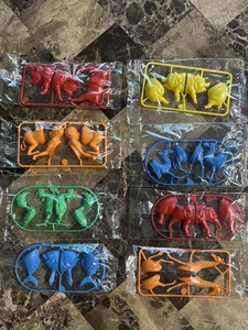 Raro Kellogg's R & L Cereal Premiums "Zany Zoo" Animali Set Completo 8 Australia - Foto 1 di 6