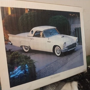 Vintage 1979 Power Graphics Poster 1957 Thunderbird Poster 16x20 don johnson - Picture 1 of 2