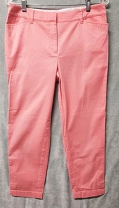 Talbots Damengröße 6 "The Perfect Crop" korallefarbene Caprihose – gebraucht, in einwandfreiem Zustand - Bild 1 von 16